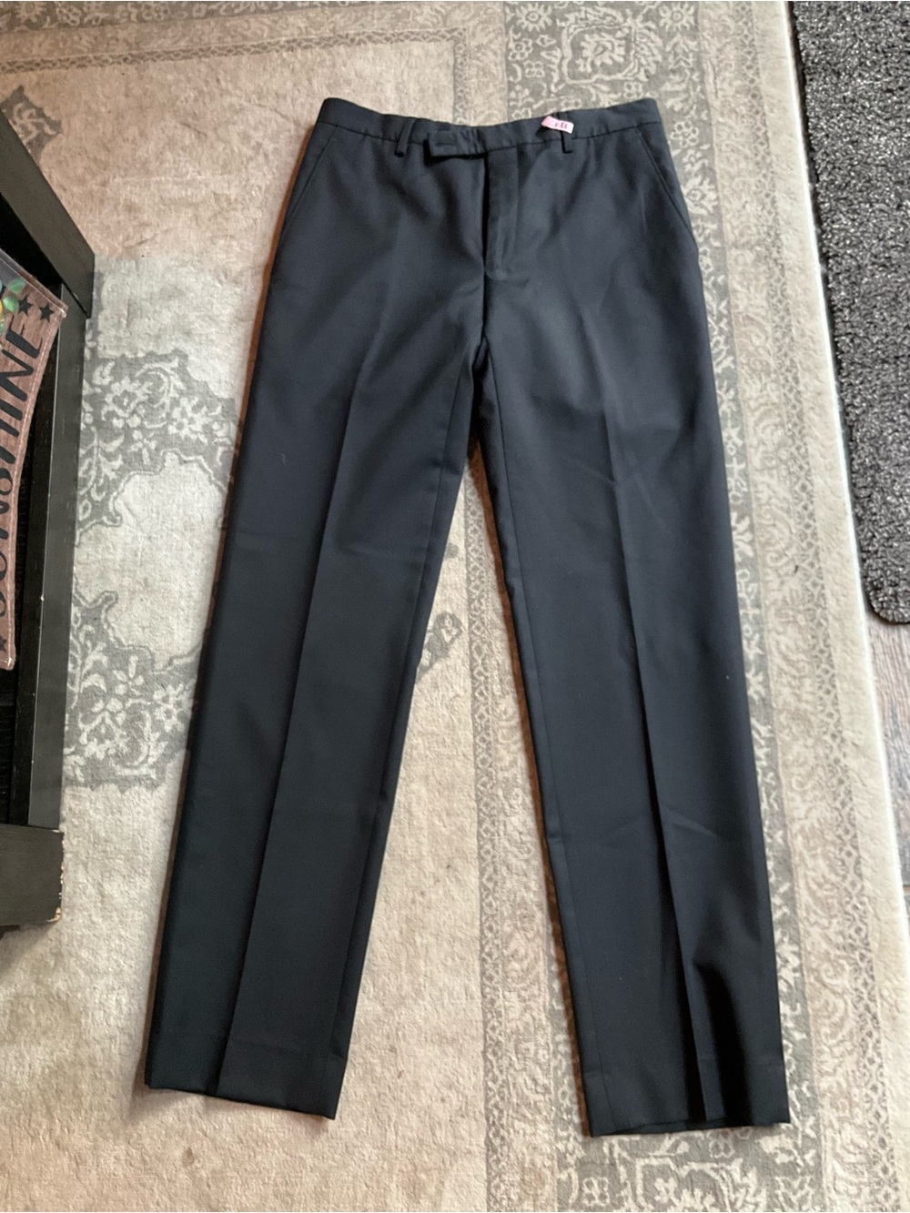 Jos. A. Bank Black Dress Pants - Classic Straight Fit 30
